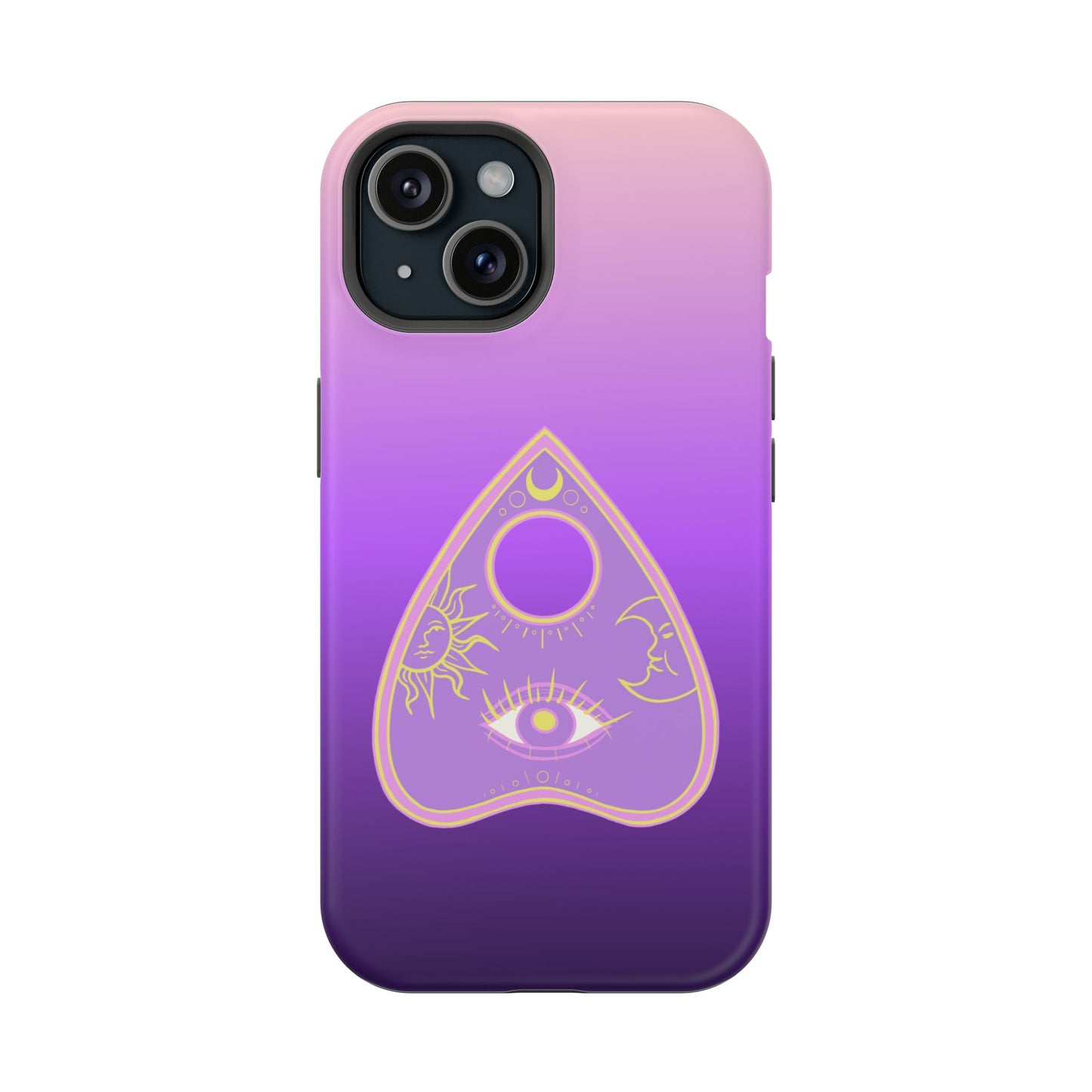 Purple Gradient with Planchette and Celestial Design