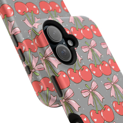 Cherry Bow Magnetic Phone Case