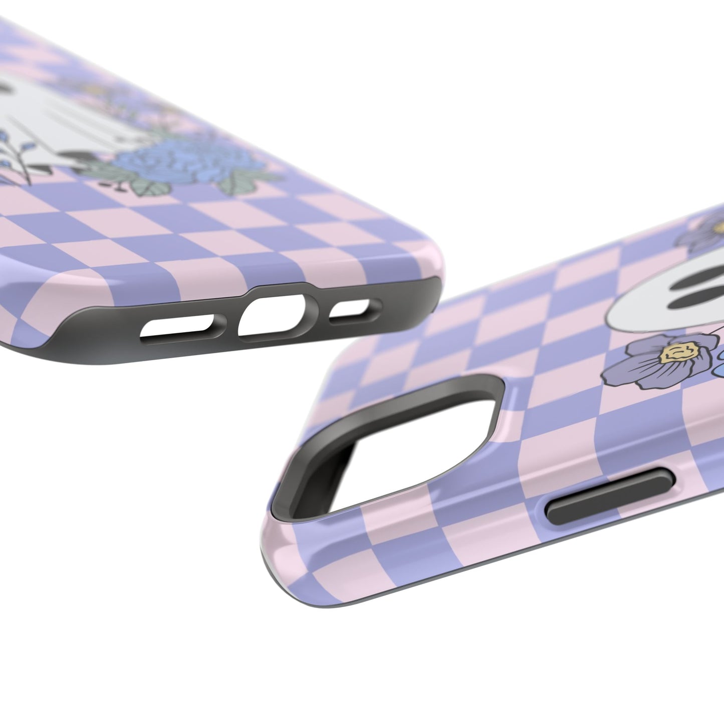 Cute Ghost Floral Phone Case