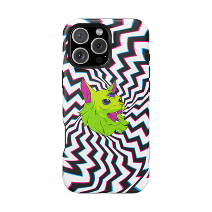 Vibrant Alien Cat Magnetic Phone Cases
