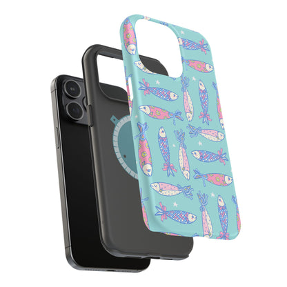 Whimsical Fish Phone Case