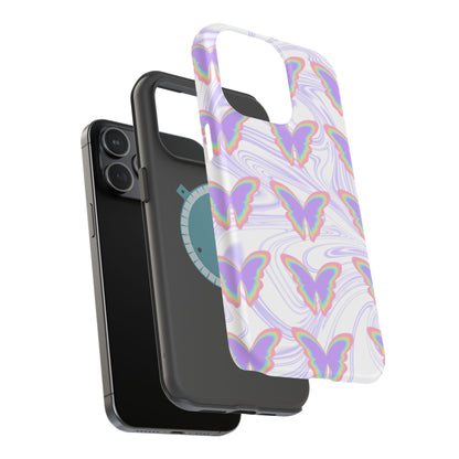 Colorful Butterfly Magnetic Phone Case