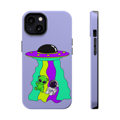 Alien and Astronaut Phone Case