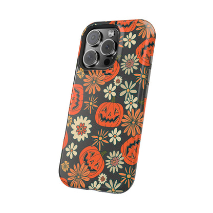 Pumpkin Floral iPhone Case