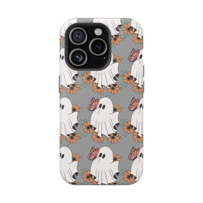 Cute Ghost Floral Phone Case