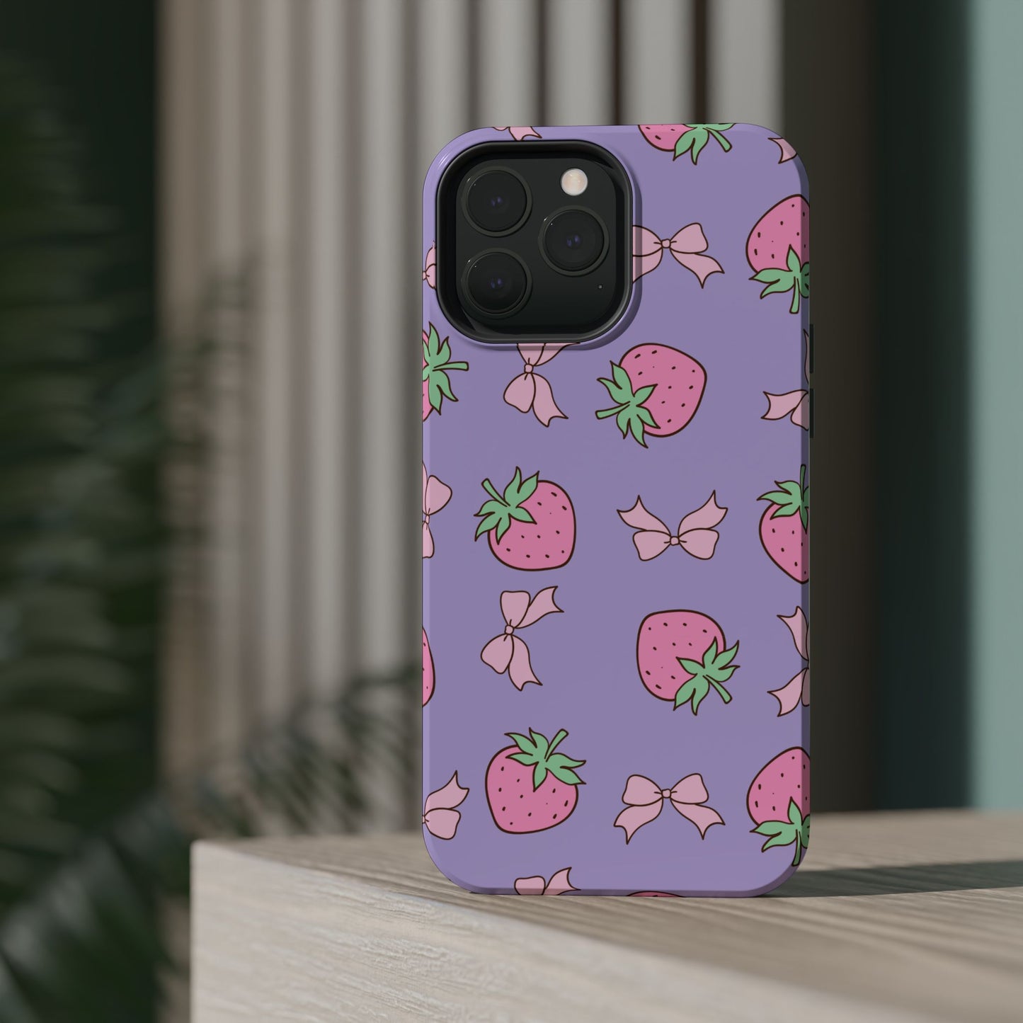 Cute Strawberry Pattern Phone Case