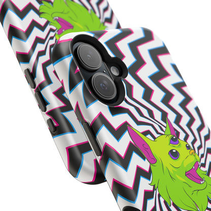 Vibrant Alien Cat Magnetic Phone Cases