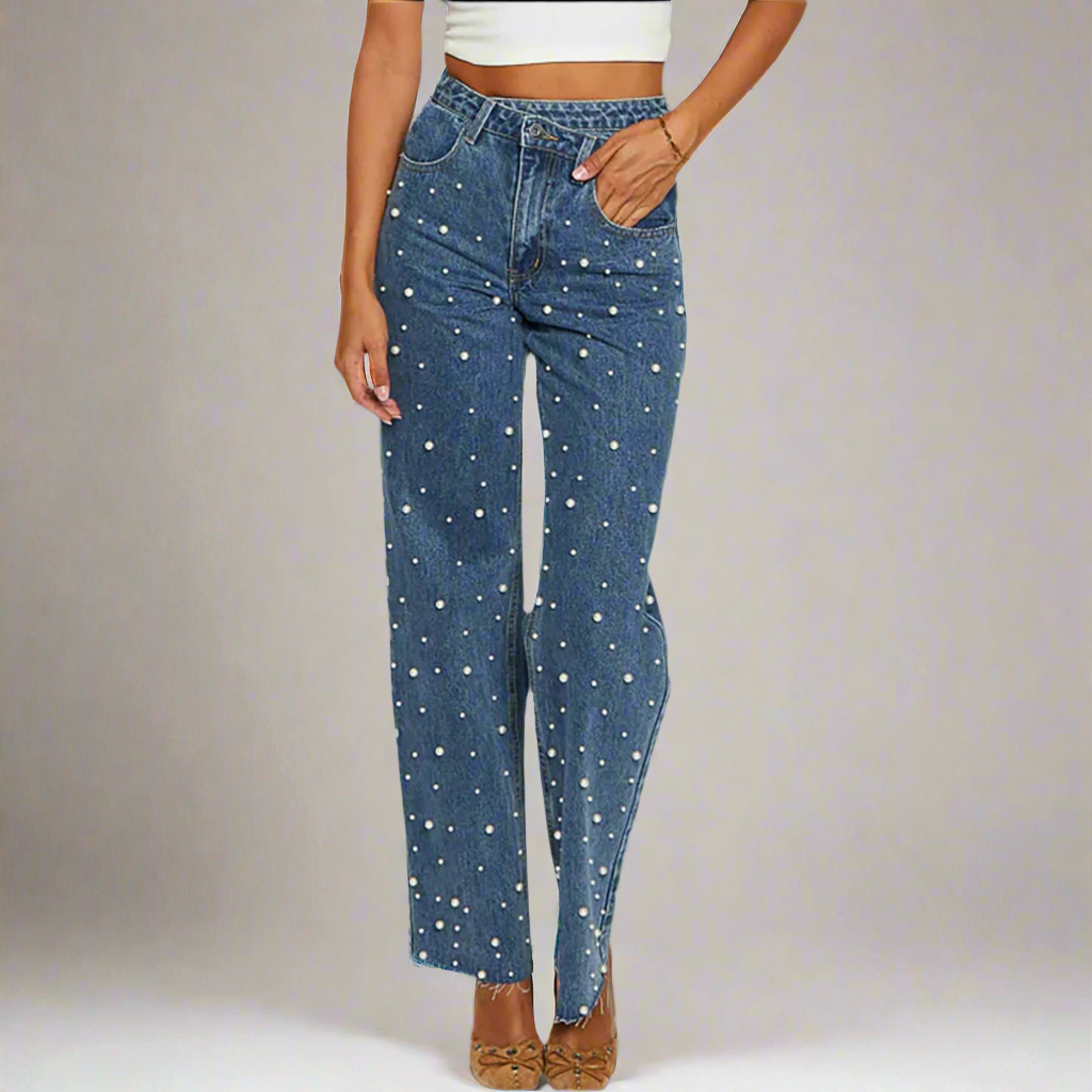 Starry Night Embellished Jean