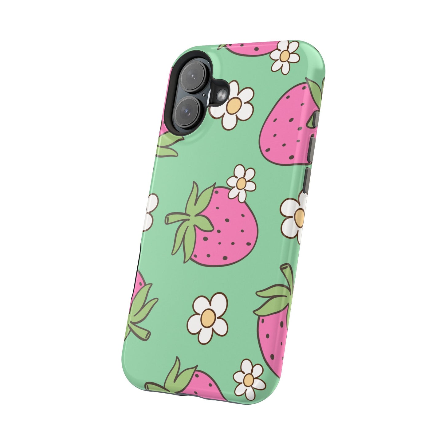 Cute Strawberry Impact-Resistant Phone Case