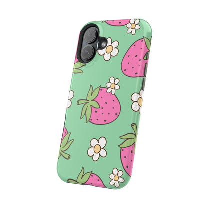 Cute Strawberry Impact-Resistant Phone Case