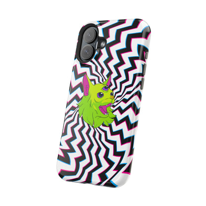 Vibrant Alien Cat Magnetic Phone Cases