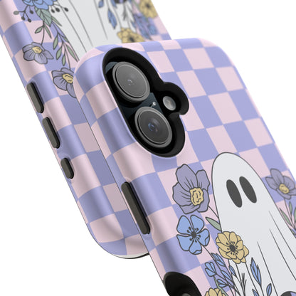 Cute Ghost Floral Phone Case