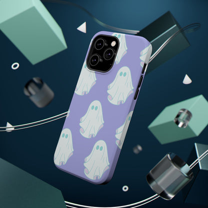 Ghost-Themed Impact-Resistant Phone Case