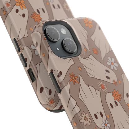 Ghostly Floral Magnetic Phone Cases