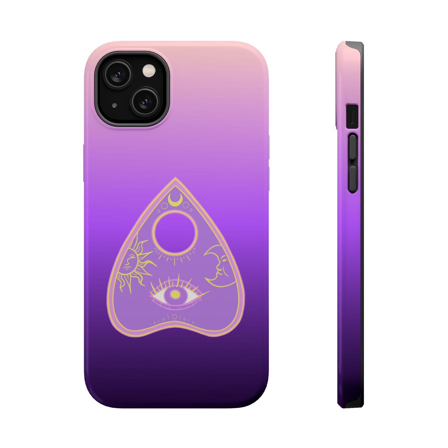 Purple Gradient with Planchette and Celestial Design