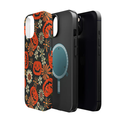 Pumpkin Floral iPhone Case