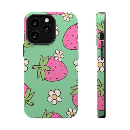 Cute Strawberry Impact-Resistant Phone Case