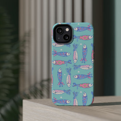 Whimsical Fish Phone Case
