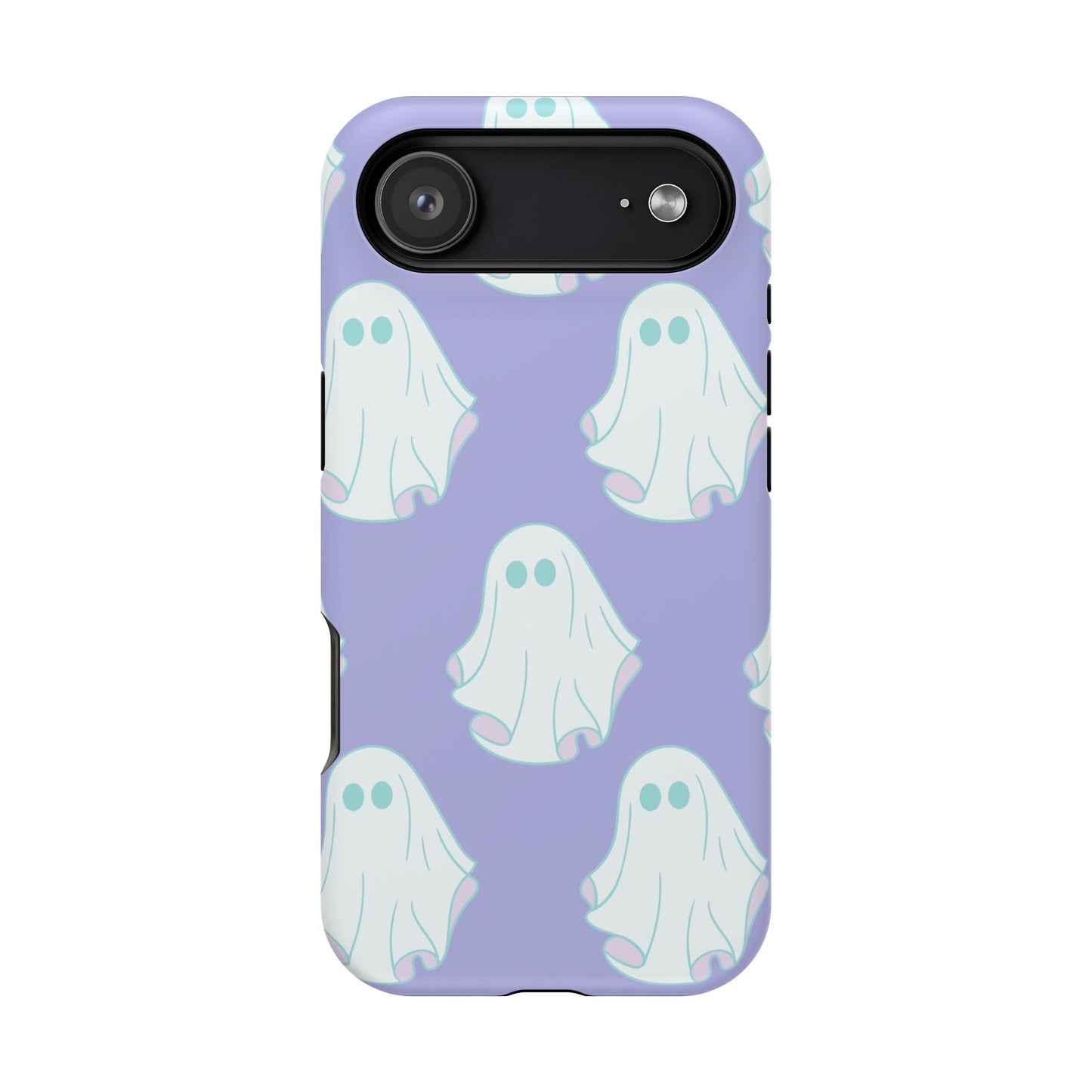 Ghost-Themed Impact-Resistant Phone Case