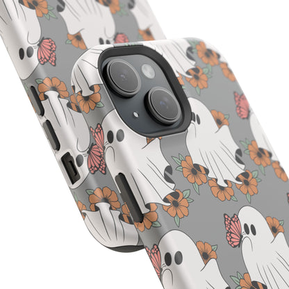 Cute Ghost Floral Phone Case