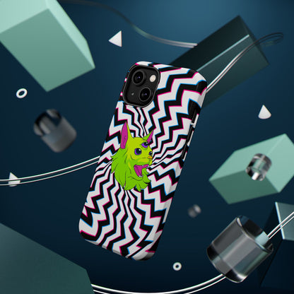 Vibrant Alien Cat Magnetic Phone Cases