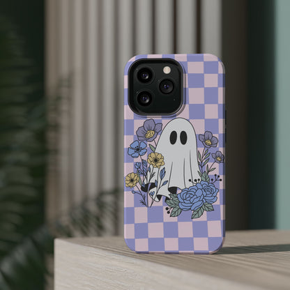 Cute Ghost Floral Phone Case