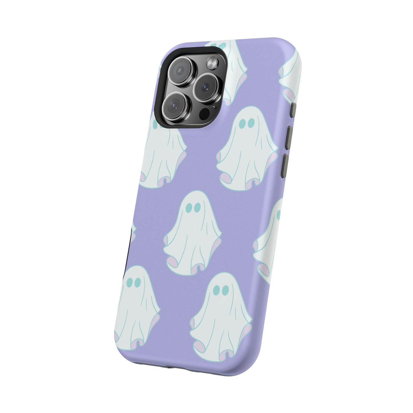 Ghost-Themed Impact-Resistant Phone Case