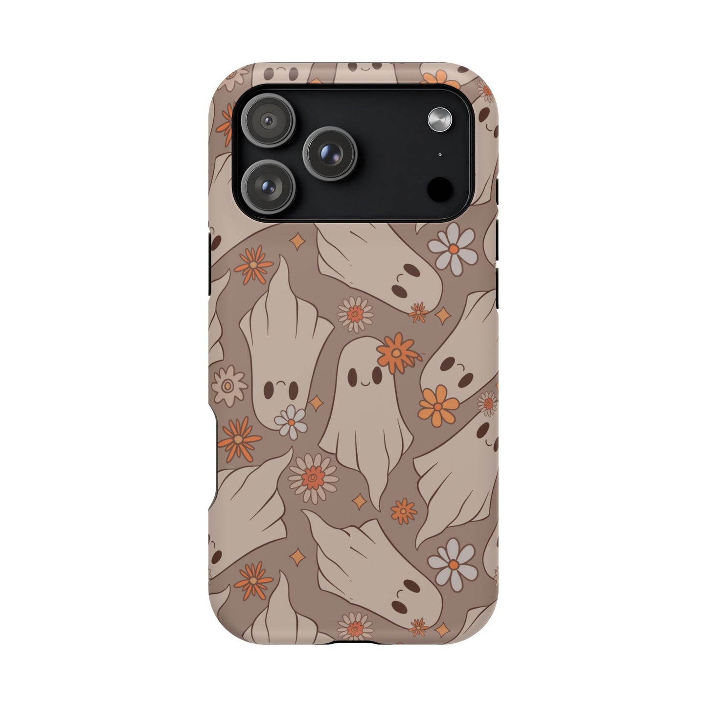 Ghostly Floral Magnetic Phone Cases