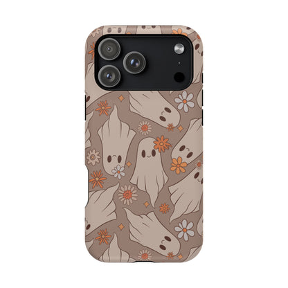 Ghostly Floral Magnetic Phone Cases