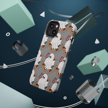 Cute Ghost Floral Phone Case