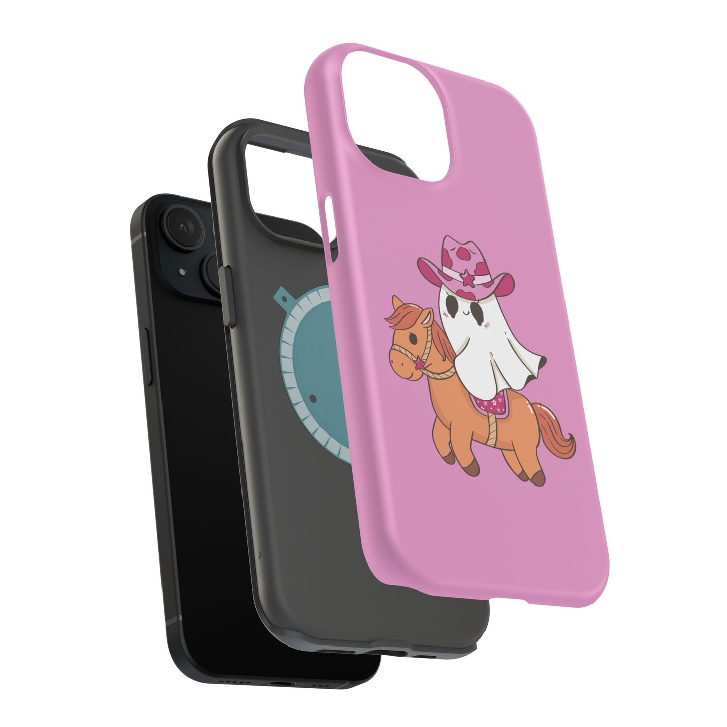 Playful Ghost Cowboy Phone Case