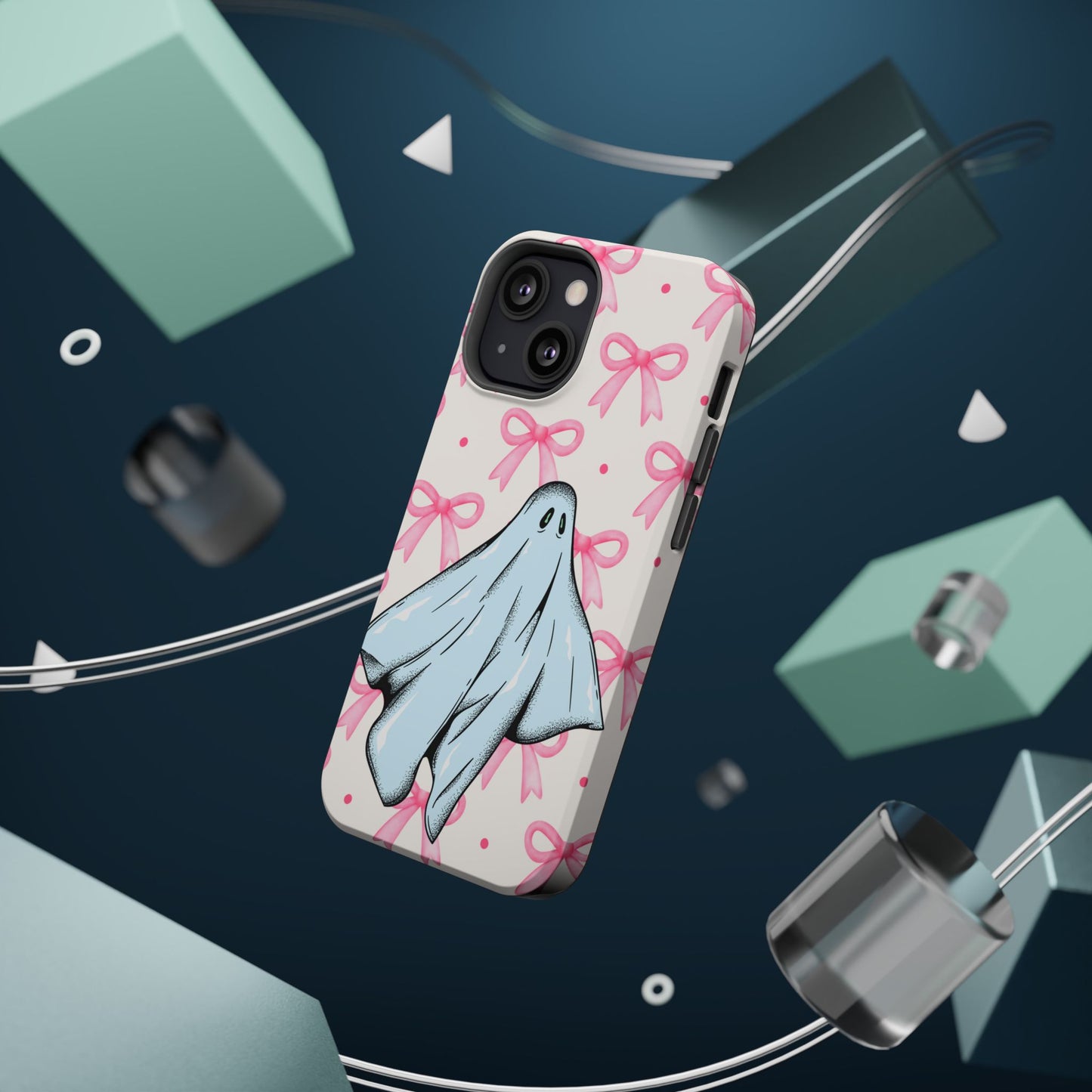Ghostly Charm Phone Case