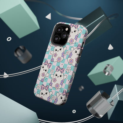 Adorable Ghost Pattern Magnetic Phone Case