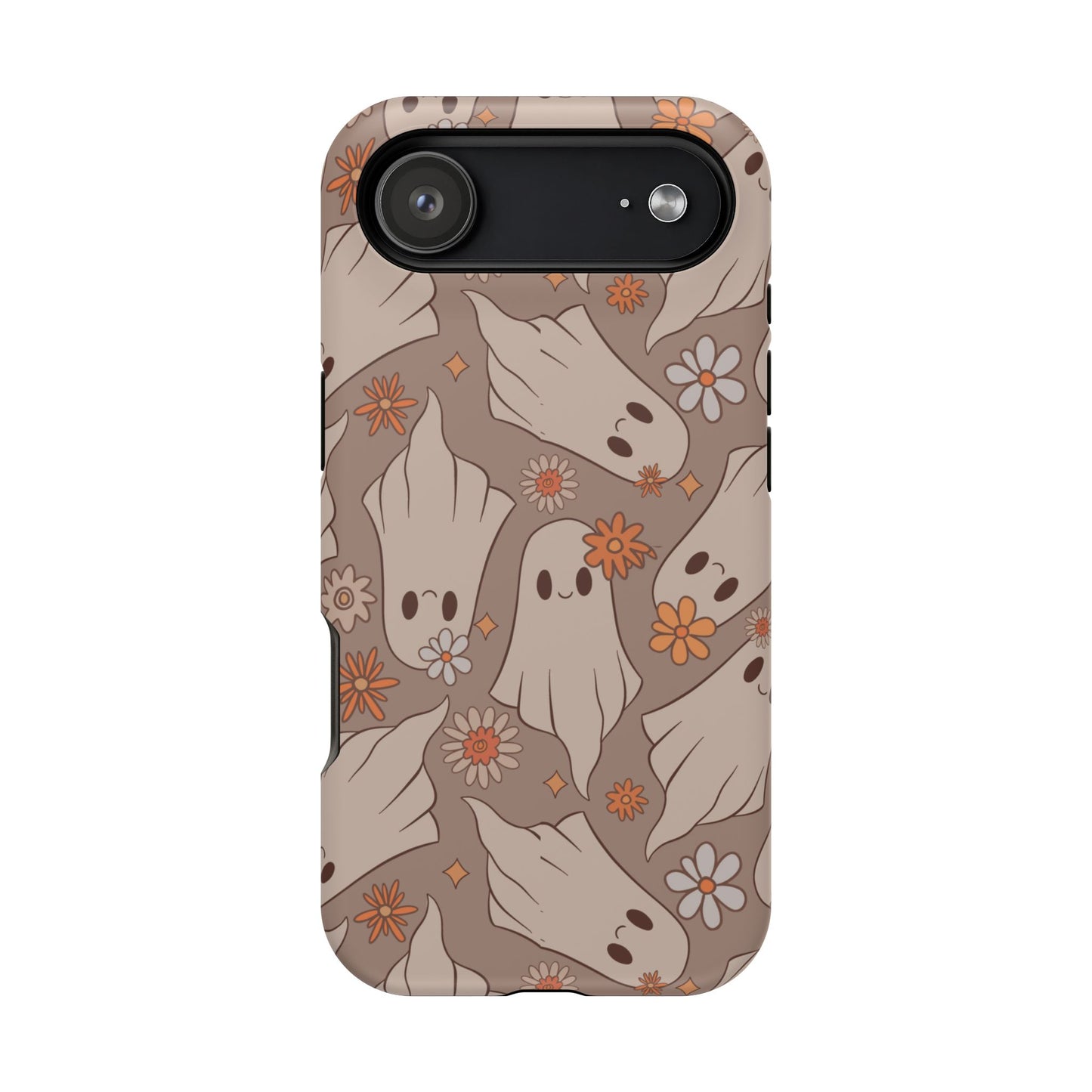 Ghostly Floral Magnetic Phone Cases