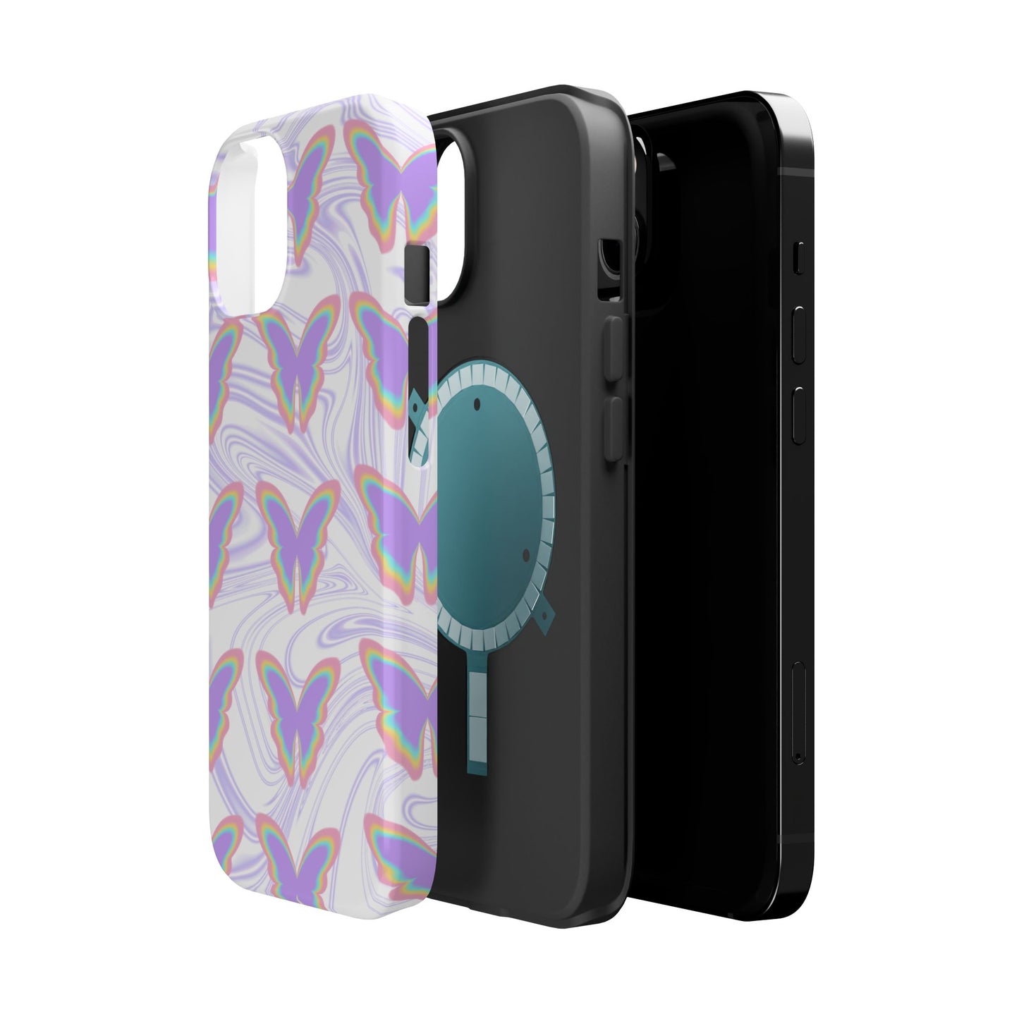 Colorful Butterfly Magnetic Phone Case