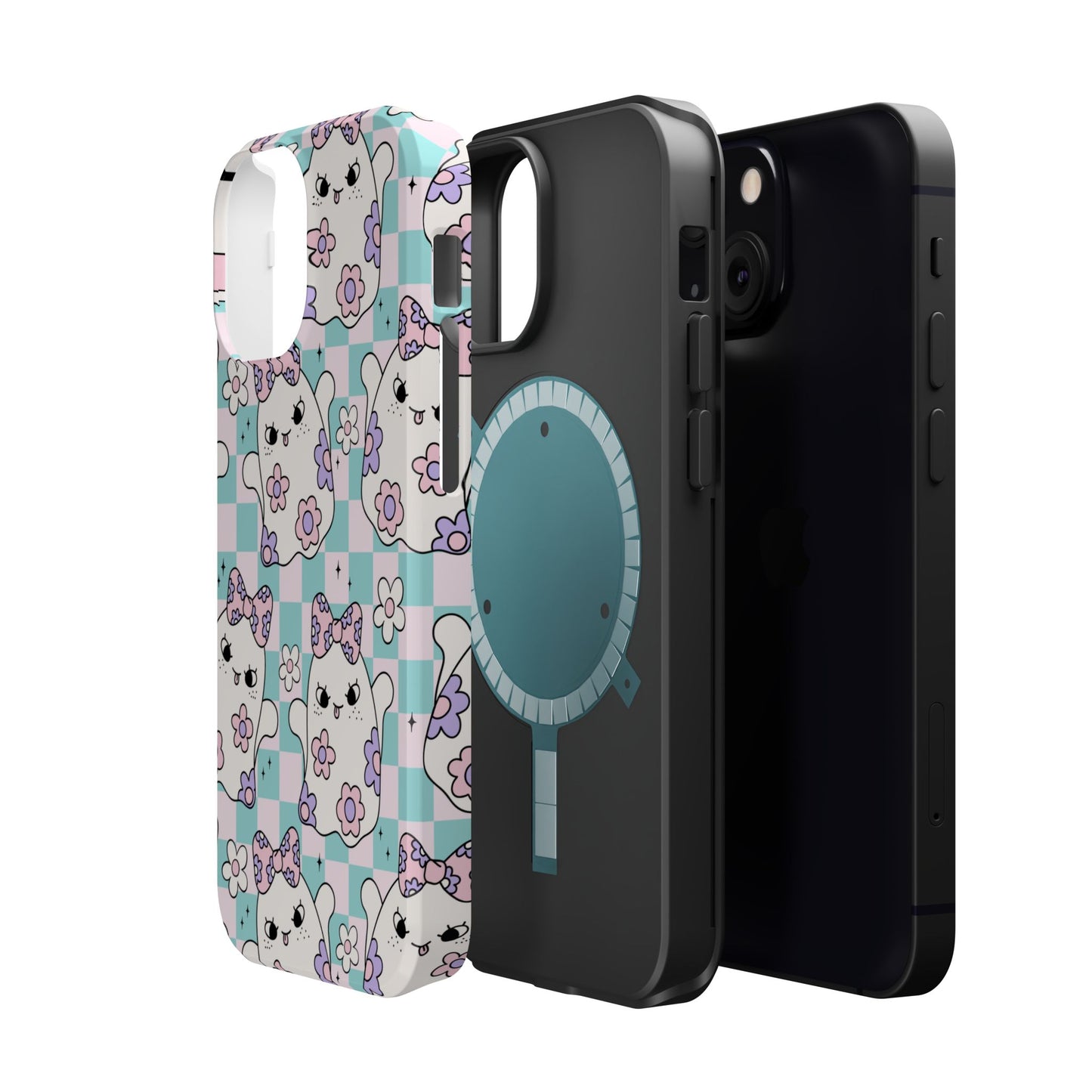 Adorable Ghost Pattern Magnetic Phone Case
