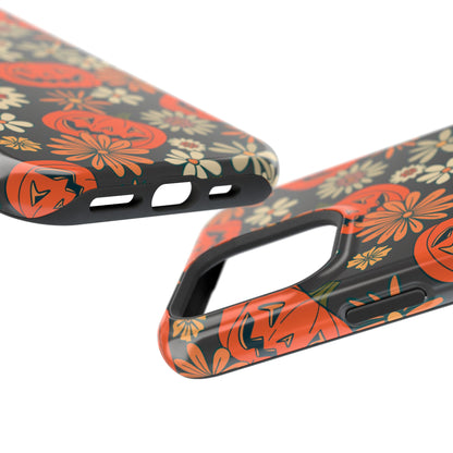 Pumpkin Floral iPhone Case