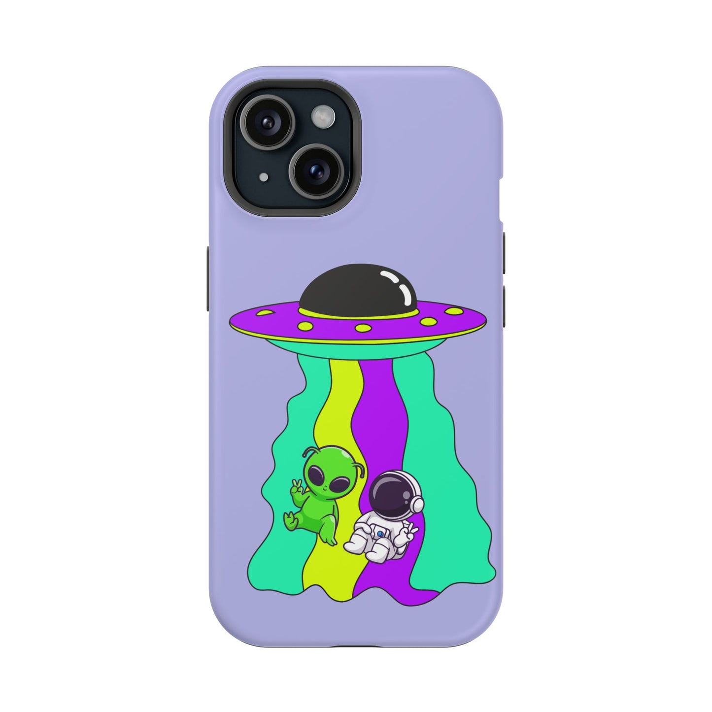 Alien and Astronaut Phone Case