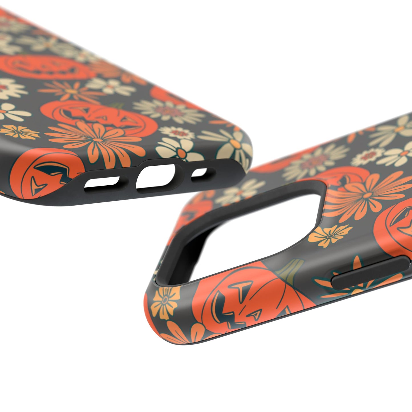 Pumpkin Floral iPhone Case