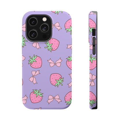 Cute Strawberry Pattern Phone Case