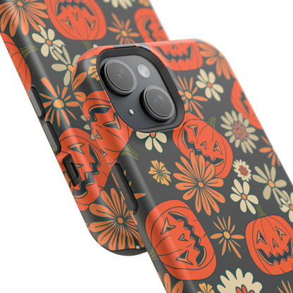 Pumpkin Floral iPhone Case