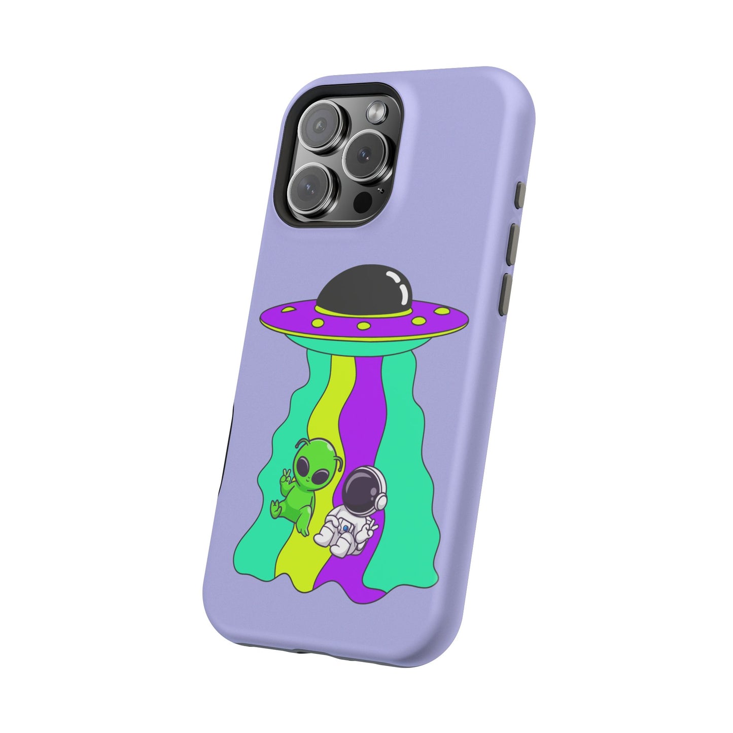 Alien and Astronaut Phone Case