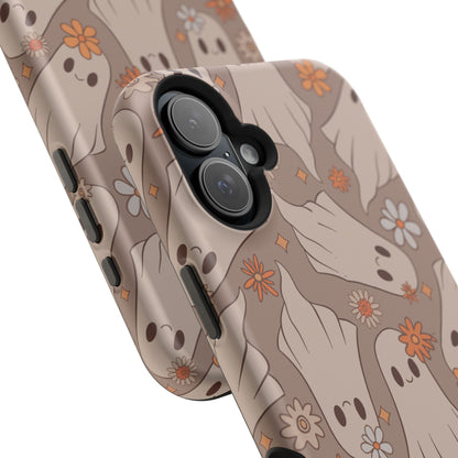Ghostly Floral Magnetic Phone Cases