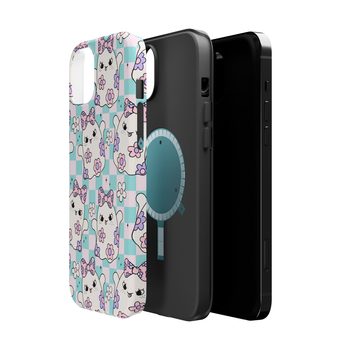 Adorable Ghost Pattern Magnetic Phone Case