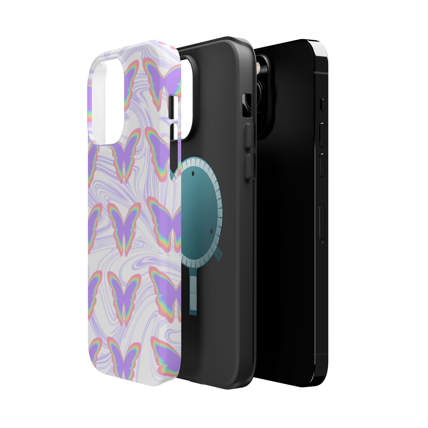 Colorful Butterfly Magnetic Phone Case