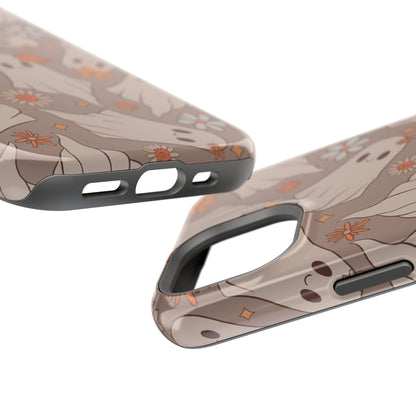 Ghostly Floral Magnetic Phone Cases
