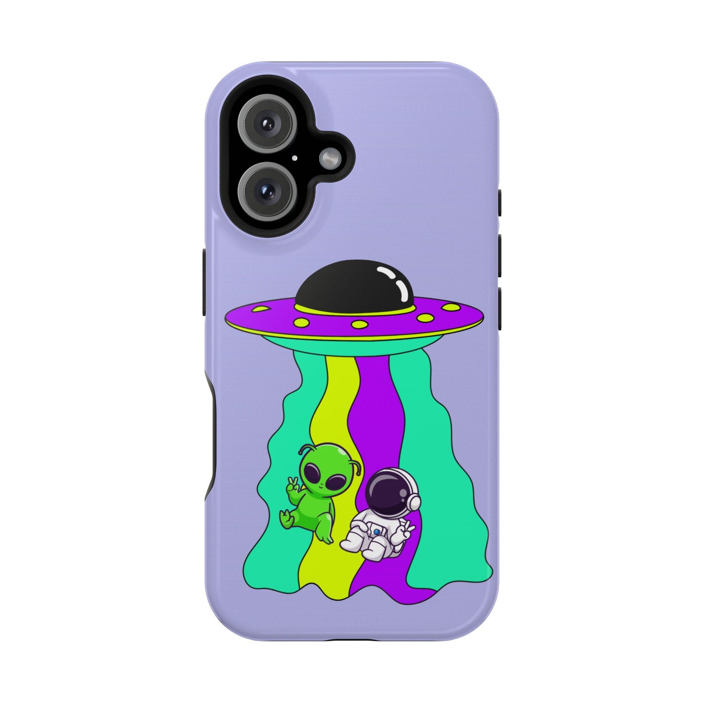 Alien and Astronaut Phone Case