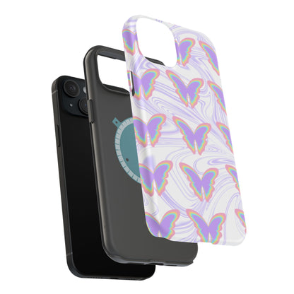 Colorful Butterfly Magnetic Phone Case