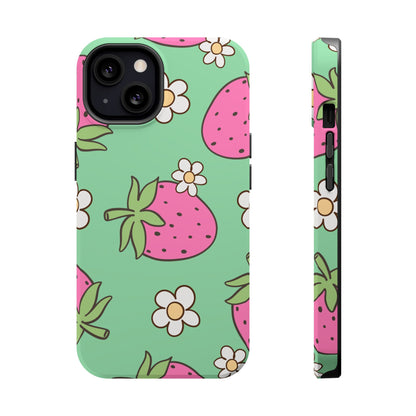 Cute Strawberry Impact-Resistant Phone Case