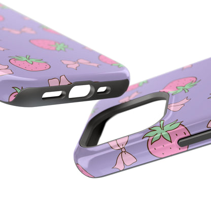 Cute Strawberry Pattern Phone Case